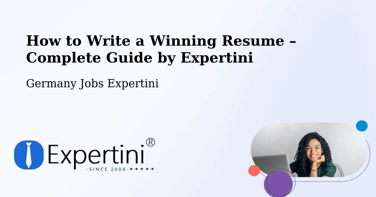 Resume Writing Guide for Job Seekers – Todesfelde - Todesfelde, Germany Jobs Expertini