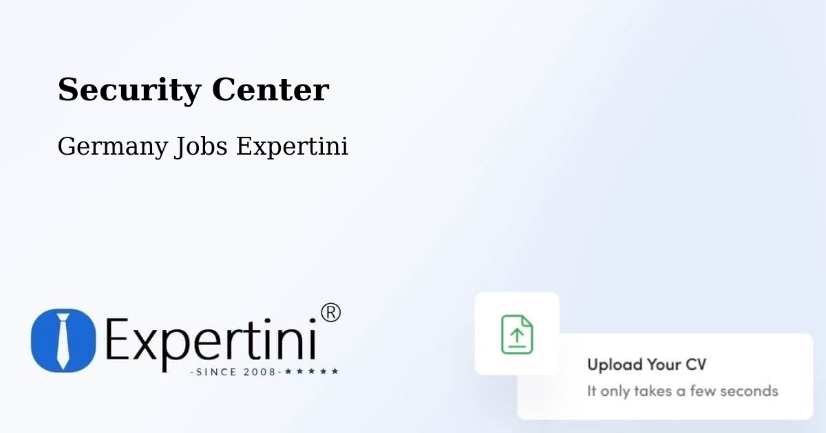 Security & Compliance – Todesfelde - Germany Jobs Expertini